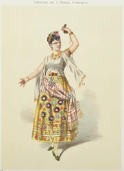 Galli Marie in der Rolle der Carmen in 